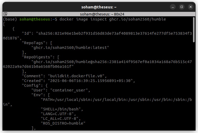 DockerForROS2Development